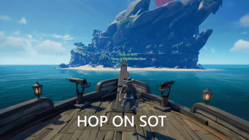 Sea Of Thieves Sot GIF - Sea Of Thieves Sot Hop On Sot GIFs