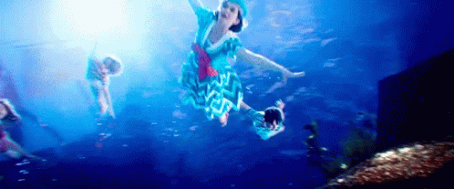 Mary Poppins Returns Swimming GIF - Mary Poppins Returns Mary Poppins Swimming GIFs