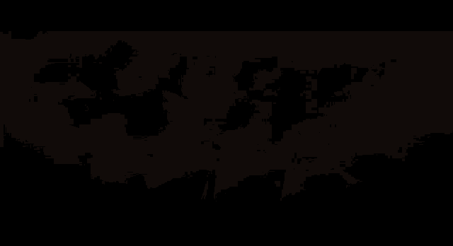 a pixel art drawing of a man standing in a dark area