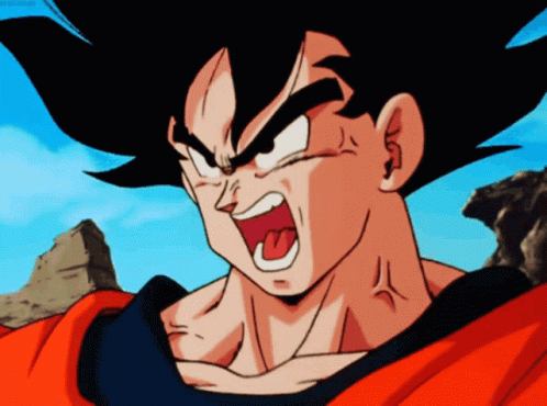 Goku Dragon Ball Z GIF - Goku Dragon Ball Z Rage GIFs