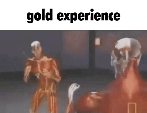 Golden Experience Jojo'S Bizarre Adventure GIF - Golden Experience Jojo'S Bizarre Adventure Jojo Bizarre Adventure GIFs