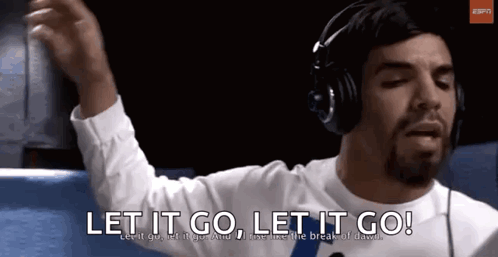 Drake Let It Go GIF - Drake Let It Go Karaoke GIFs