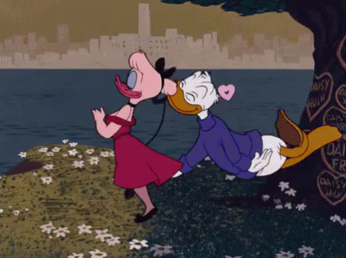 A GIF - Happyvalentinesday Valentinesday Donald Duck GIFs