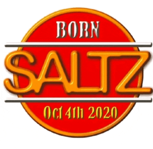 a logo for born saltz which took place on oct 4th 2020