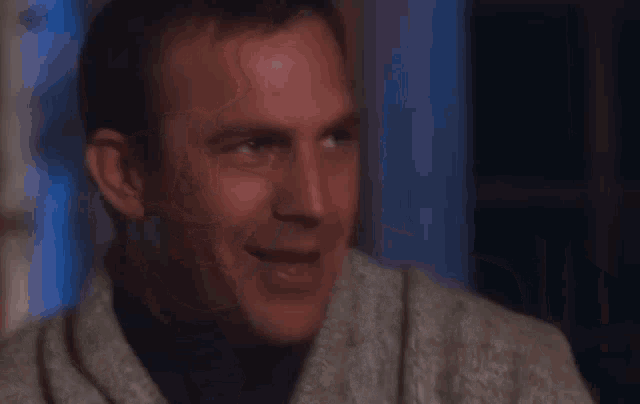 Kevin Costner The Bodyguard GIF - Kevin Costner The Bodyguard Laughing GIFs