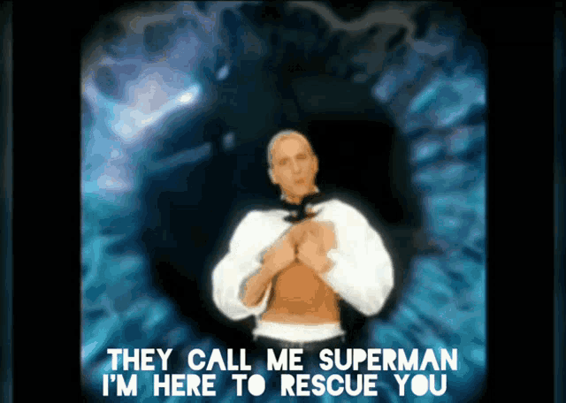 Superman Eminem GIF - Superman Eminem They GIFs