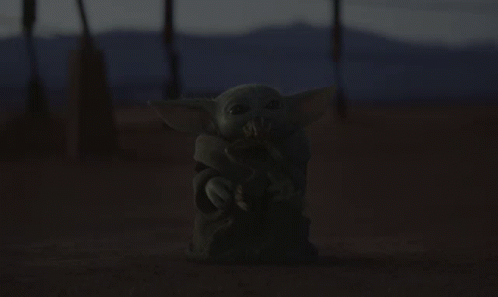 Baby Yoda Yoda GIF - Baby Yoda Yoda Eat GIFs
