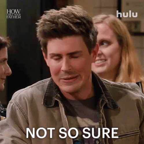 Not So Sure Jesse GIF - Not So Sure Jesse How I Met Your Father GIFs