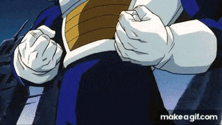 a close up of a cartoon character 's fist in a fist .