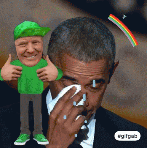 Crying Obama GIF - Crying Obama Trump GIFs