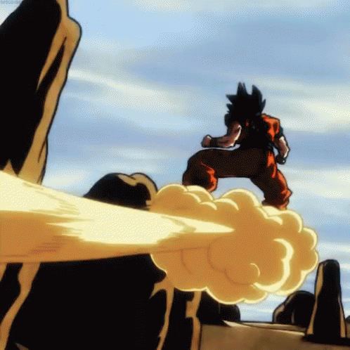 Anime Goku GIF - Anime Goku Flying GIFs