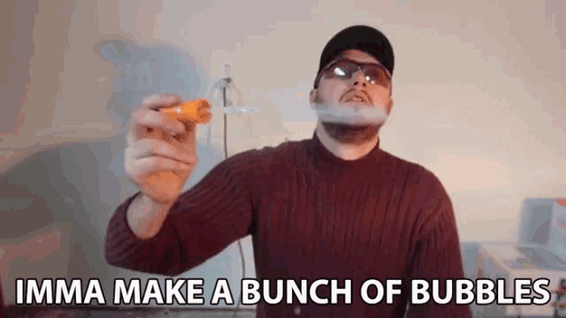 Imma Make A Bunch Of Bubbles Playing GIF - Imma Make A Bunch Of Bubbles Playing Creating Bubble GIFs