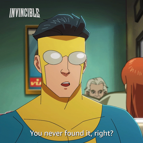 You Never Found It Right Mark Grayson GIF - You Never Found It Right Mark Grayson Steven Yeun GIFs