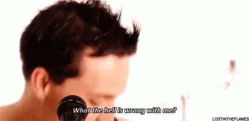 What'S Wrong With Me? GIF - Blink182 Music Quotes GIFs