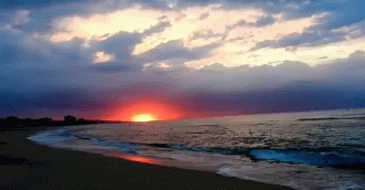 Sunset Beach GIF - Sunset Beach Nature GIFs