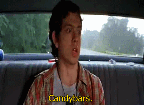 Candybars GIF - Candy Bars Super Troopers Freaking Out GIFs