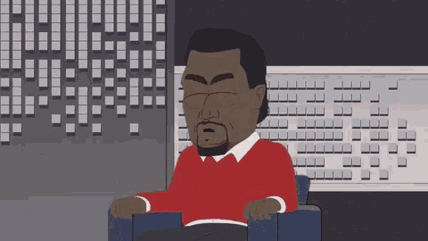 Kanye West Southpark GIF - Kanye West Southpark Genius GIFs