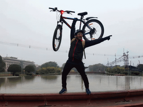 Cyclopaths Bike GIF - Cyclopaths Bike Hands Up GIFs