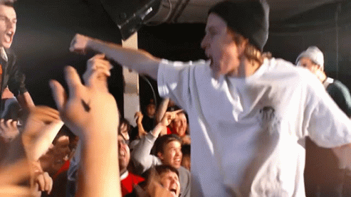 Singing With The Crowd Parker Cannon GIF - Singing With The Crowd Parker Cannon The Story So Far GIFs