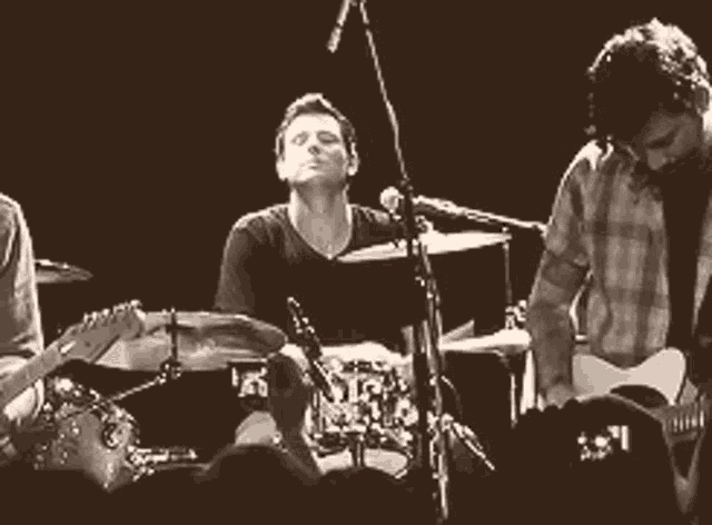 Cory Allan Michael Monteith Drummer GIF - Cory Allan Michael Monteith Drummer Musician GIFs