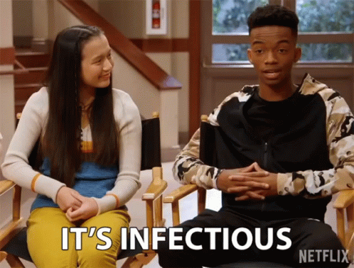 Its Infectious Contagious GIF - Its Infectious Contagious Catch GIFs