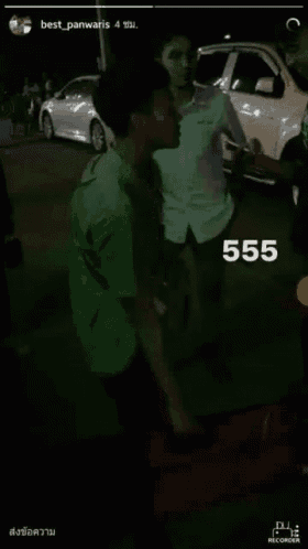 a screenshot of a video with the number 555 at the top