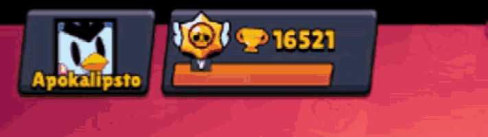 a screenshot of a video game with a trophy and the number 16521