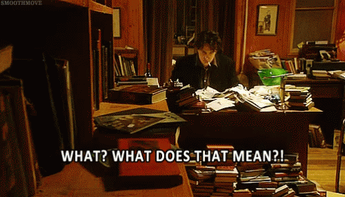 So Confused GIF - What Confused Books GIFs