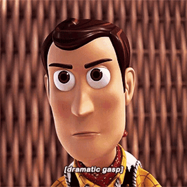 Toy Story Woody GIF - Toy Story Woody Dramatic Gasp GIFs
