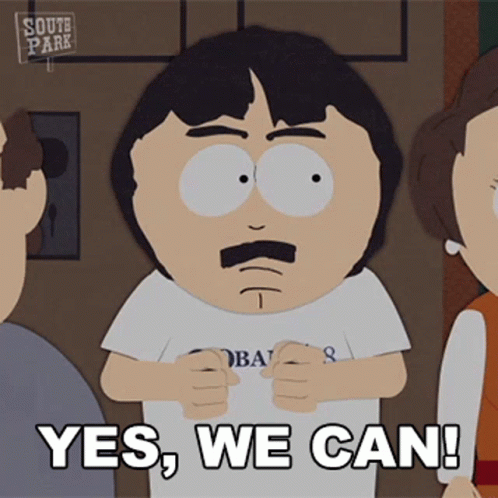 Yes We Can Randy Marsh GIF - Yes We Can Randy Marsh South Park GIFs