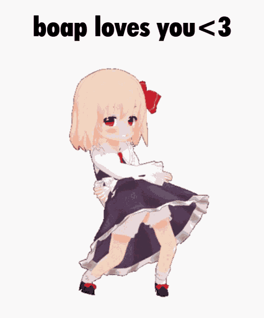Boap Loves You Anime GIF - Boap Loves You Anime Anime Girl GIFs