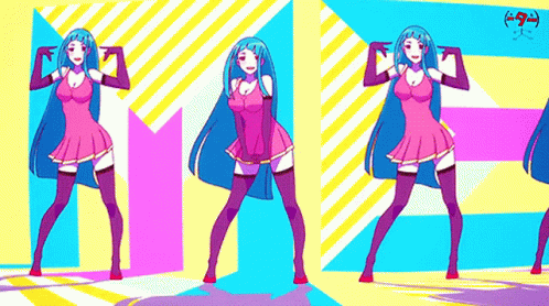 Mememe Anime GIF - Mememe Anime Dance GIFs