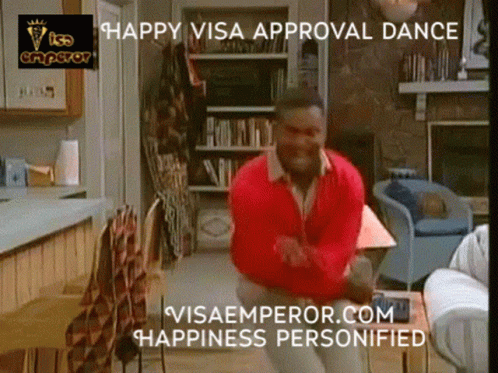 Visaapproved Happy GIF