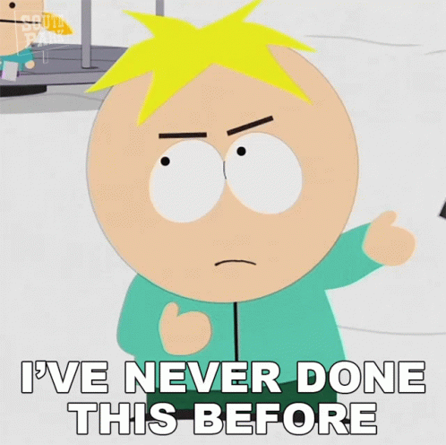 Ive Never Done This Before Butters GIF - Ive Never Done This Before Butters South Park GIFs