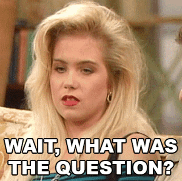 Wait What Was The Question Kelly Bundy GIF