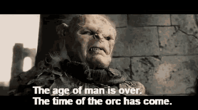Orc Lord Of The Rings GIF - Orc Lord Of The Rings Gothmog GIFs