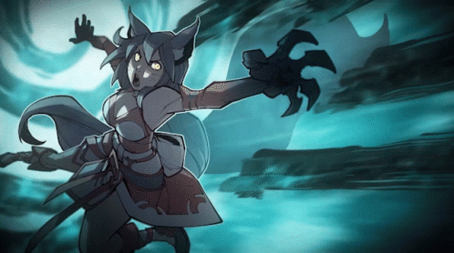 Claw Attack Ahri GIF - Claw Attack Ahri Ruined King GIFs