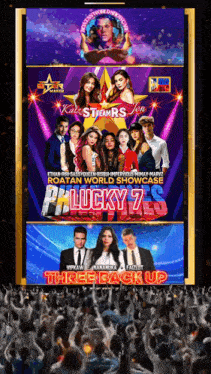 a poster for a show called ph lucky 7s