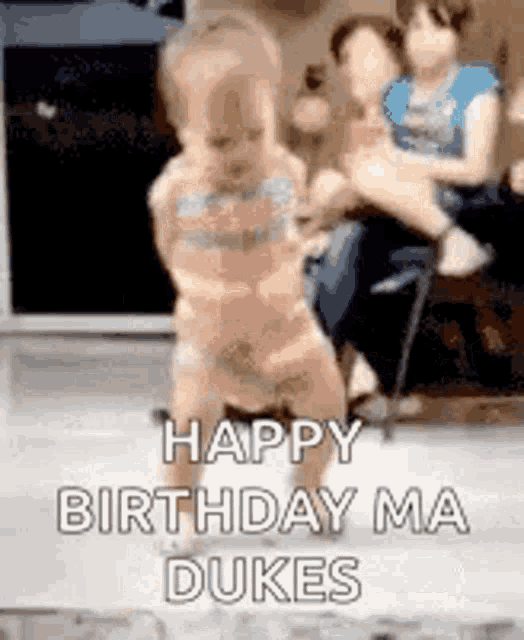 Happy Birthday Dancing Baby GIF - Happy Birthday Dancing Baby Baby Rocking Out GIFs
