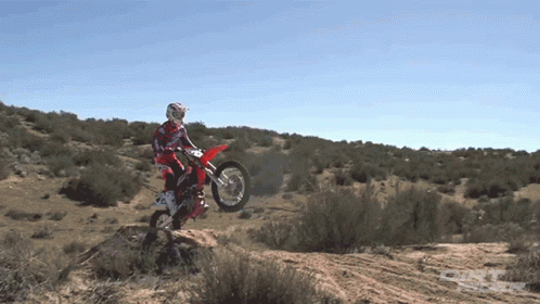Huge Leap Dirt Rider GIF - Huge Leap Dirt Rider Jumping GIFs