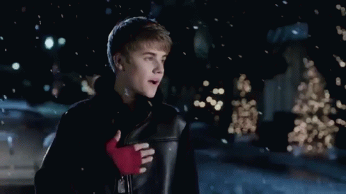 Christmas Is Almost Here GIF - Justin Bieber GIFs
