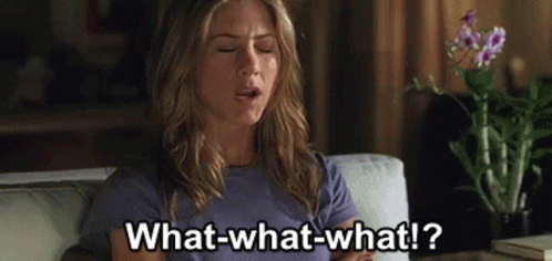 Jennifer Aniston What GIF - Jennifer Aniston What What Are You Talking About GIFs