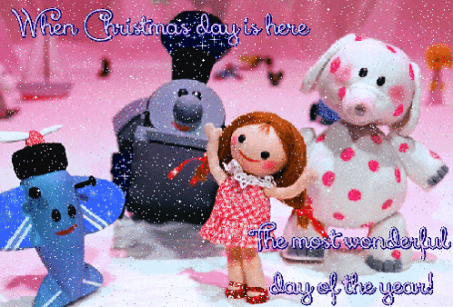 when christmas day is here the most wonderful day of the year !
