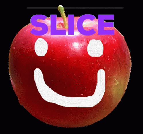 Slice Apple GIF - Slice Apple Appleman GIFs