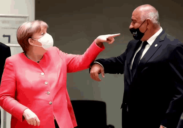 Merkel Maske GIF - Merkel Maske Corona GIFs
