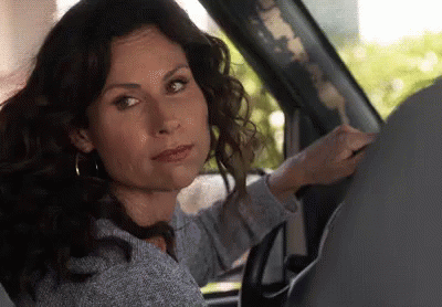 Is That A Challenge? GIF - Minnie Driving Is That A Challenge Driving GIFs