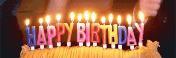 a birthday cake with the words happy birthday written on it