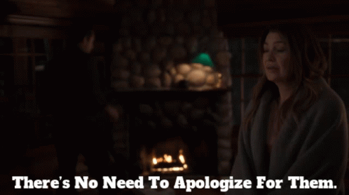 Greys Anatomy Meredith Grey GIF - Greys Anatomy Meredith Grey Theres No Need To Apologize For Them GIFs