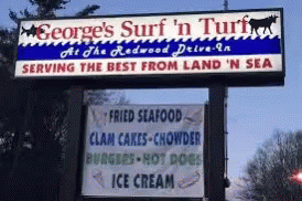 Georges Surfand Turf GIF - Georges Surfand Turf GIFs