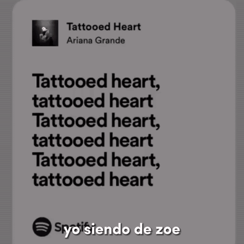 Ariana Grande Tattooed Heart Ariana Grande GIF - Ariana Grande Tattooed Heart Ariana Grande Yours Truly GIFs